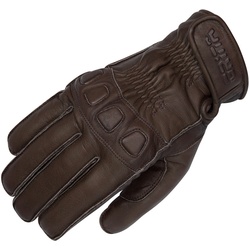 Orina Cooper Motorradhandschuhe, braun, Größe L für Männer