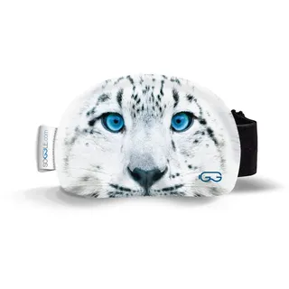 SOGGLE Skibrillen Schutz Überzug aus Mikrofaser (one size), Farbe:eyes snowleopard