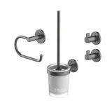 Lenz Bad-Accessoire-Set SIVO Graphit
