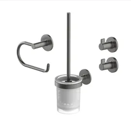 Lenz Bad-Accessoire-Set SIVO Graphit