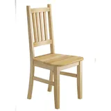 Erst-Holz Küchenstuhl Massivholzstuhl Esszimmerstuhl Kiefer Stuhl Eris 90.71-01