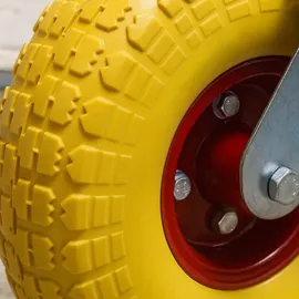 Wiltec Bockrollen Set 4x Ø258 x 7,8 cm