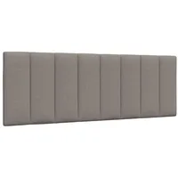 VidaXL Kopfteil-Kissen Taupe 120 cm Stoff