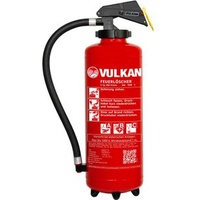 Vulkan Feuerlöscher PL 6 H, 6 kg, Pulverlöscher, 55A, 233B, C, frostsicher