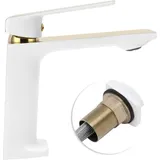 Mischbatterie für Warm- und Kaltwasser, Badezimmerarmatur mit einem Auslauf (G3/8)