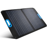 Nicesolar Faltbares SolarPanel 60W IP67 ETFE Faltbar Solarmodul Solartasche mit MC4, DC5521 DC7909, Anderson Interface Geeignet für tragbare Kraftwerke, Solargeneratoren, Outdoor-Camping und Notfälle