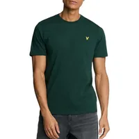 Lyle & Scott Plain Kurzarm-t-shirt - Dark Green -