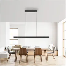 Paul Neuhaus Adriana Square 6-flg. 180 cm eckig grau Aluminium