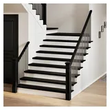 vidaXL Treppenstufen 2 Stk. 120x25x2 cm Massivholz