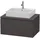 Duravit L-Cube 82x54,7cm, graph matt, f Kons, 1 Auszug