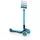 Globber Elite Deluxe mit Leuchtrollen sky blue