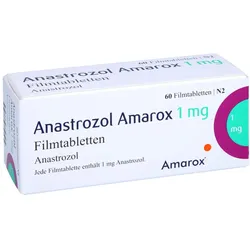 Anastrozol Amarox 1 mg Filmtabletten 60 St