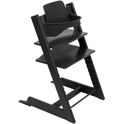 Stokke® TRIPP TRAPP® Bundle Treppenhochstuhl inkl. Babyset, schwarz