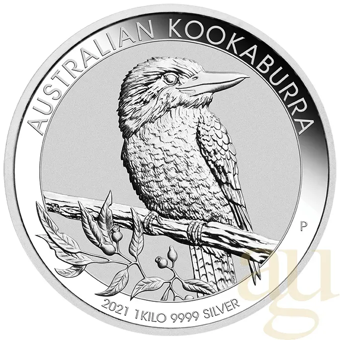 1 Kilogramm Silbermünze Australien Kookaburra 2021