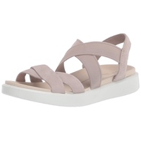 ECCO Damen FLOWTW Peeptoe Sandalen, Beige (Grey Rose 2386), 39 EU