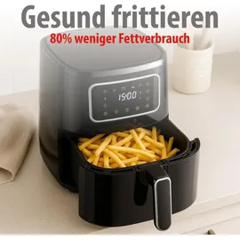 Alpina Airfryer 4,5L schwarz