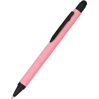 Online Schreibgeräte ONLINE® Kugelschreiber ALU Stylus rosa, Schreibfarbe: blau,