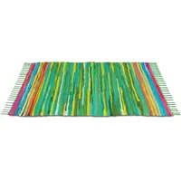 BestLivings Flickenteppiche Tonal 50 x 80 cm Grün - dunkelgrün