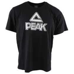 PEAK Big Logo T-Shirt 20035 - schwarz 4XS