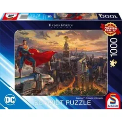 SCHMIDT SPIELE 57590 PUZZLE 1000 Teile - DC Superman, Protector of Metropolis