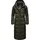 Navahoo Damen, Wintermantel warmer Steppmantel lang mit abnehmbarer Kapuze Isalie Dark Olive Gr. XXL - XXL