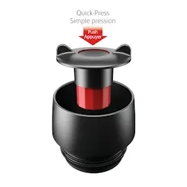 Emsa Travel Mug Waves rot 0,36 l