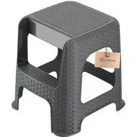 Kadax Hocker Kunststoff-Recyclingmaterialien 0 x 0 x 0 cm Grau