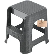 Kadax Hocker Kunststoff-Recyclingmaterialien 0 x 0 x 0 cm Grau