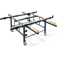 Festool Arbeitstisch Holz/Metall 180 cm schwarz/braun 150 kg