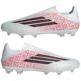 adidas F50 League Laceless FG/MG Cloud White / Core Black / Lucid Red 46
