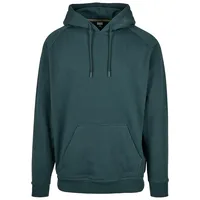 URBAN CLASSICS Herren Blank Hoody Kapuzenpullover, Bottlegreen, L