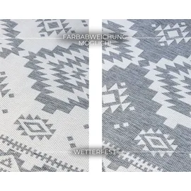 ELLE DECORATION Dynamic Wendeteppich 120 x 170 cm Silber
