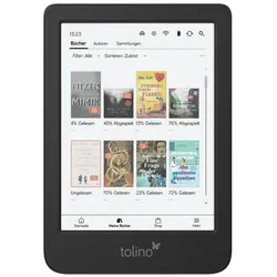 Tolino shine color, 15,2 cm (6"), E Ink Carta, 1072 x 1448 Pixel, CBR, CBZ, EPUB