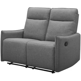 dorel home »Lugo, Kinosofa mit Reclinerfunktion in Kunstleder und Webstoff«, mit manueller Relaxfunktion in beiden Sitzen