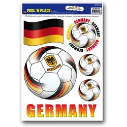 Wandsticker Fussball Deutschland WM EM