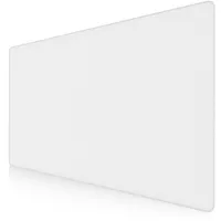 Titanwolf Gaming Mauspad, XXXL Speed Mousepad 1200 x 600 mm, Geschwindigkeit & Präzision, weiß