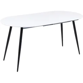 Beliani Staverton 120/160 x 76 x 80 cm weiß/schwarz