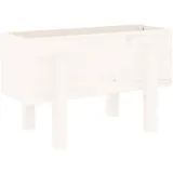 furnicato Hochbeet Pflanzkübel 62 x 30 cm Weiß
