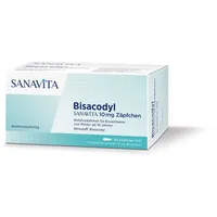Sanavita Bisacodyl SANAVITA 10 mg Zäpfchen