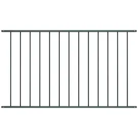 vidaXL Zaunelement Pulverbeschichteter Stahl 1,7 x 1 m Anthrazit