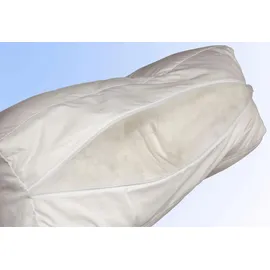 Jekatex Nackenstützkissen Ergo 80 x 40 cm Weiß