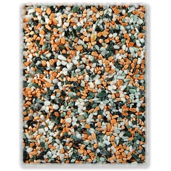 Terralith Farbmuster Marmorsteinteppich -mix bologne-, Körnung: fein (2-4 mm)