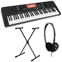 Classic Cantabile LK-290 Leuchttasten-Keyboard Set inkl. Keyboardständer und Kopfhörer-