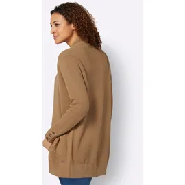 Casual Looks Strickjacke in Braun 42