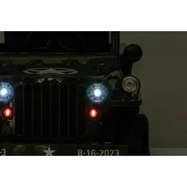 ES-Toys Elektro Auto Offroad Militär Grün (12V7A)