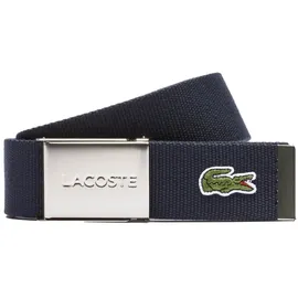 Lacoste Gürtel Polyester blau 130 cm