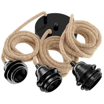 Hoopzi 3-flg. E27 250 cm beige