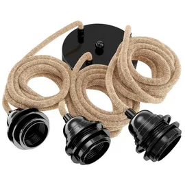 Hoopzi 3-flg. E27 250 cm beige