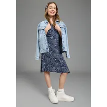 Kidsworld Jerseykleid "Viskose-Kleid mit Paisley Allover", Mädchen, Gr.