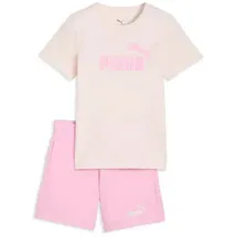 Puma Kinder Set T-Shirt Logo Tee + Short Set 685240-21 122 - Jasmine Flower - 122